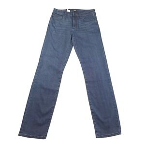 Express Mens Slim Fit Denim Jeans Dark Wash Blue 32x34 New With Tags